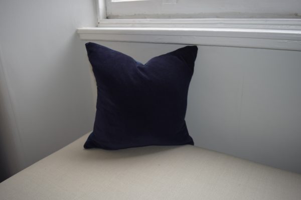 Navy Cotton Velvet with Laggan Wool 2/2 35cm - Image 2